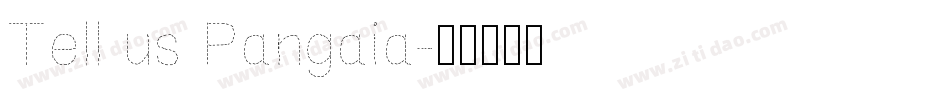 Tell us Pangaia字体转换